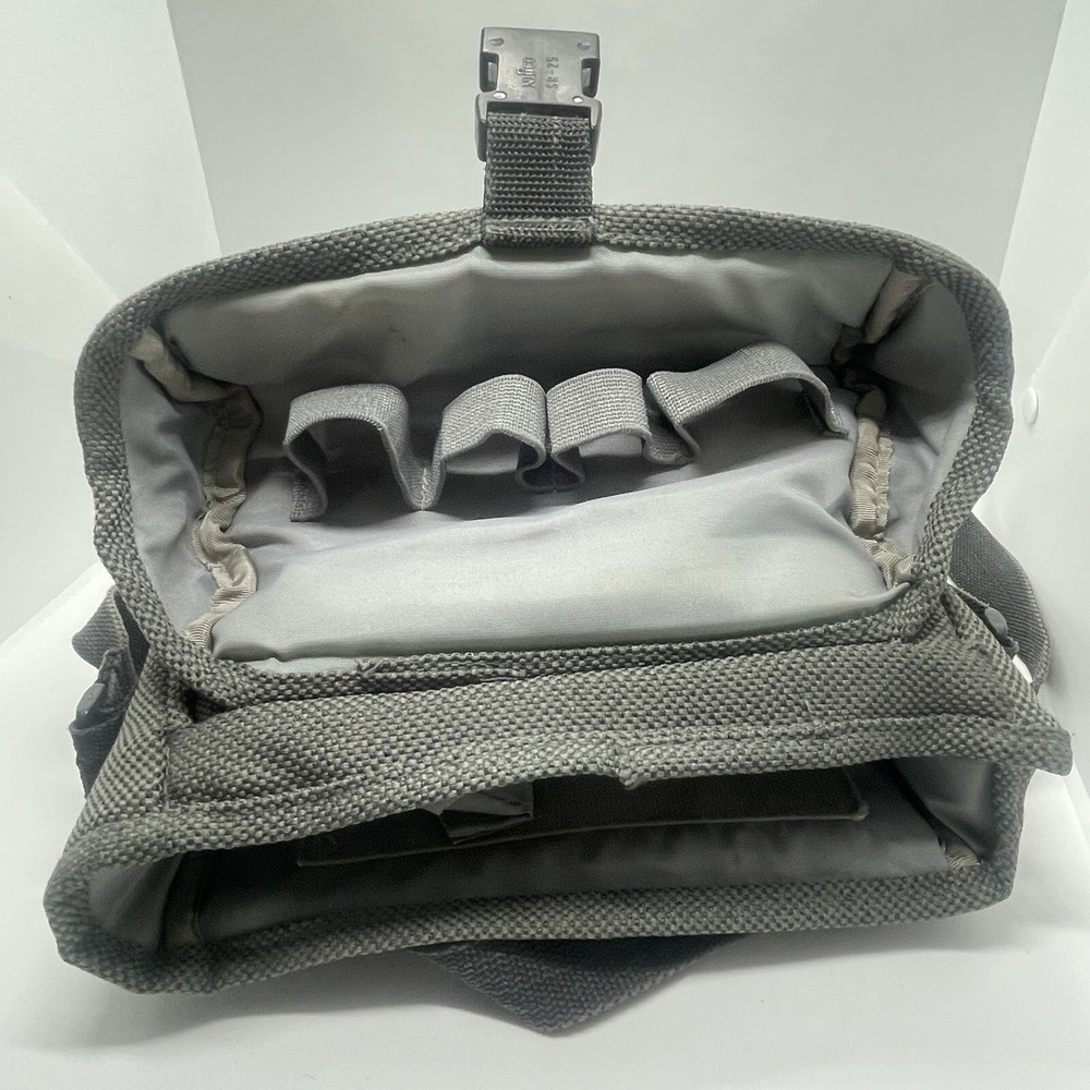Cambridge Camera Bag Repositionable Padded Inserts Gray‎ Tweed Durable Stylish - Picture 6 of 7